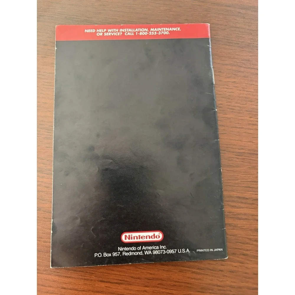 Super‎ Mario All-Stars Instruction Manual Booklet Super Nintendo Snes Authentic